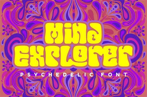 psychadelic font